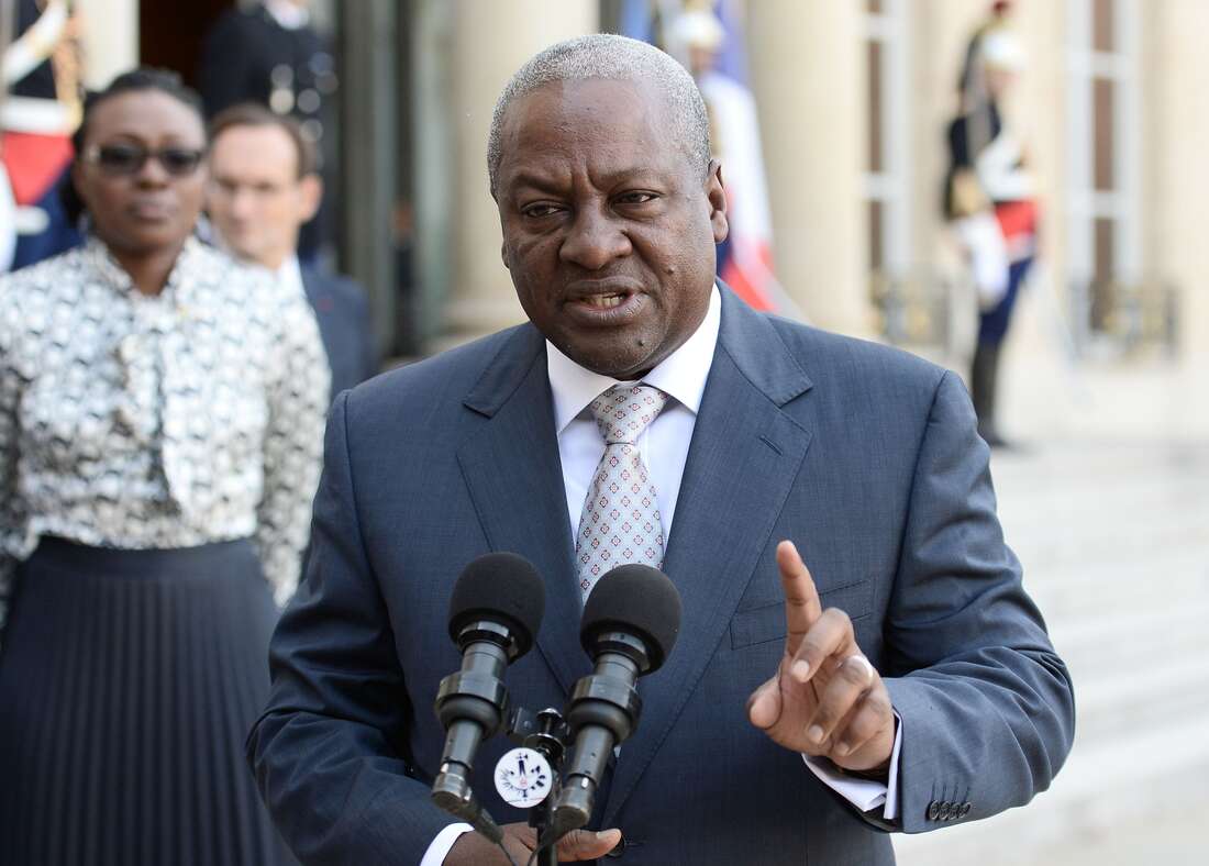 Ghana ex-president Mahama quits as African Union Envoy to Somalia