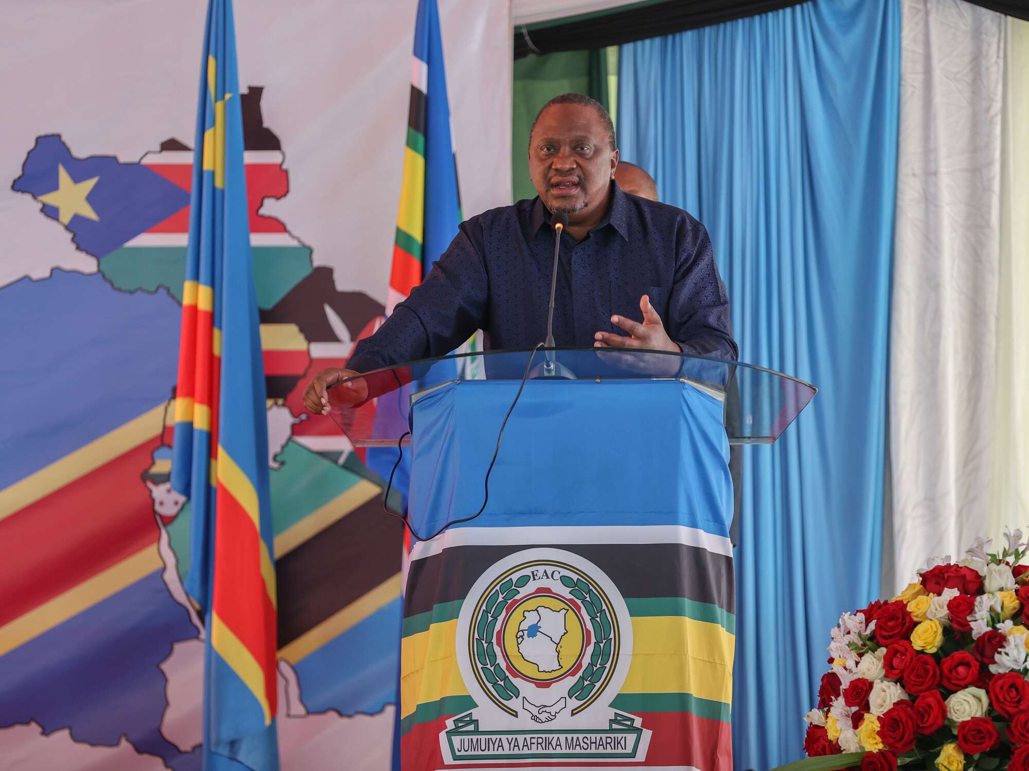 Unite for lasting peace, Uhuru Kenyatta urges DR Congo citizens - Vimarsana News