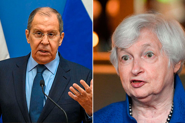 Russia's Foreign Minister Lavrov, USA's Yellen visit South Africa - Vimarsana News