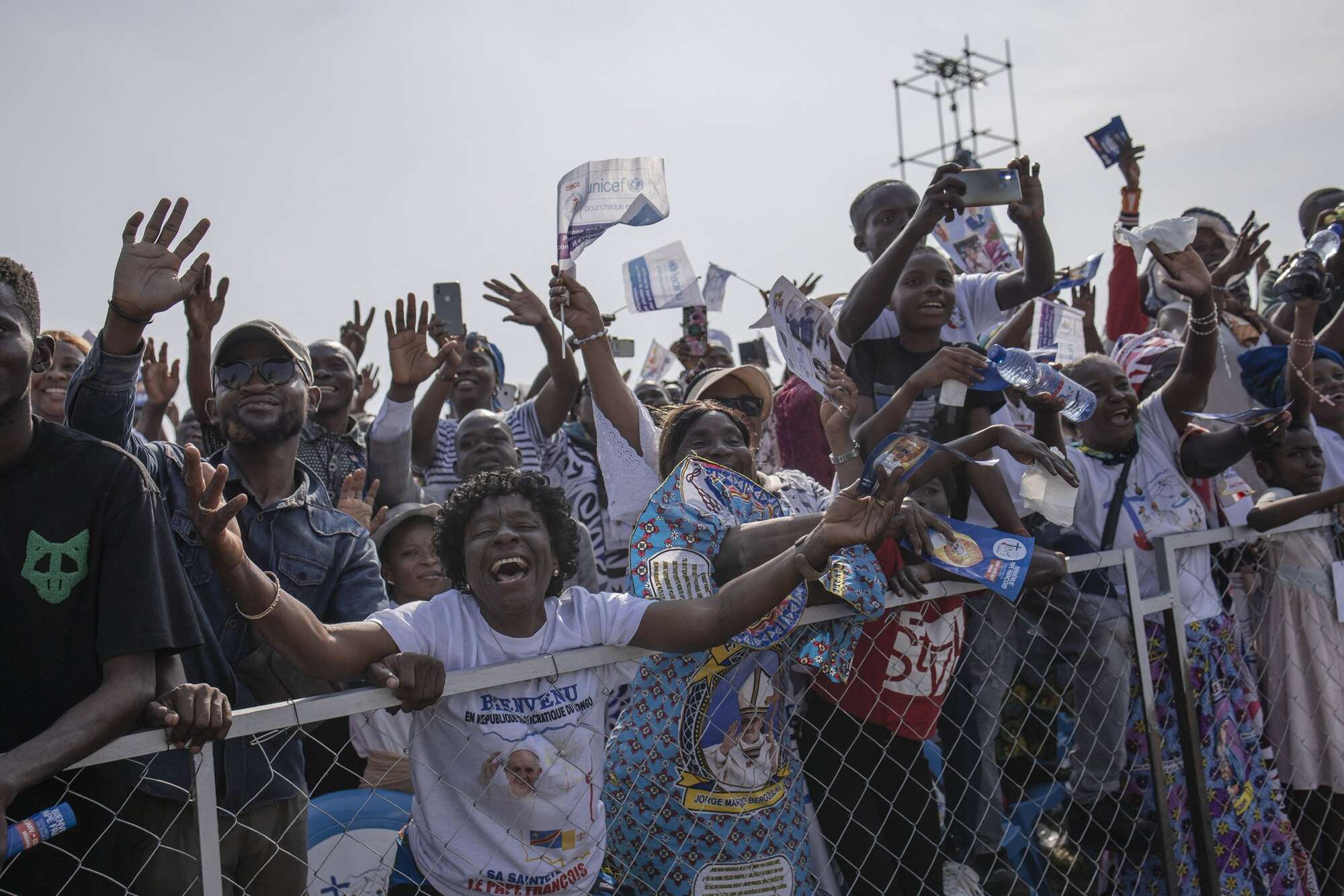 Dreaming of peace, DR Congo faithful flock to see Pope Francis