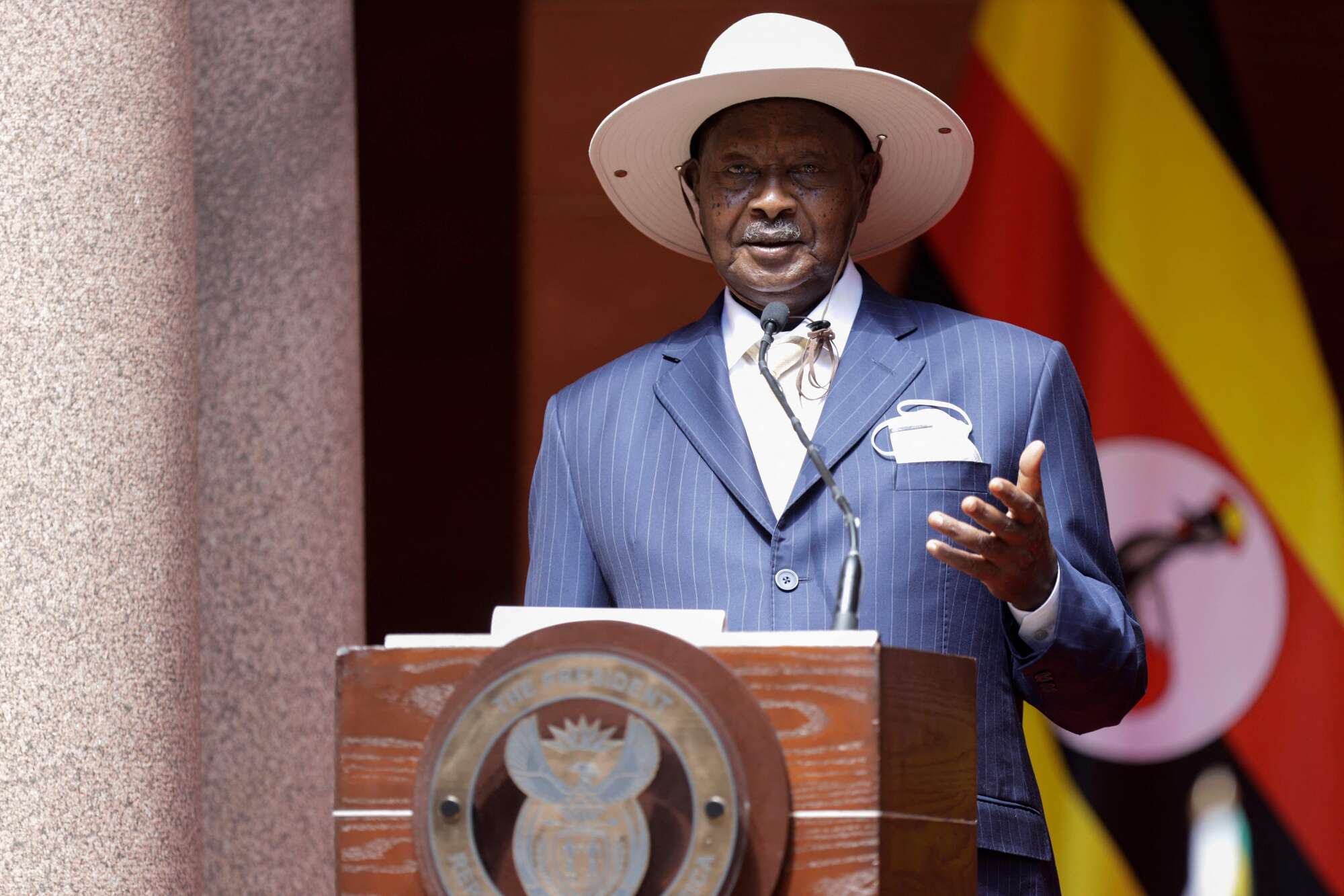 Museveni sidesteps iron sheets scandal in speech to Uganda MPs - Vimarsana News