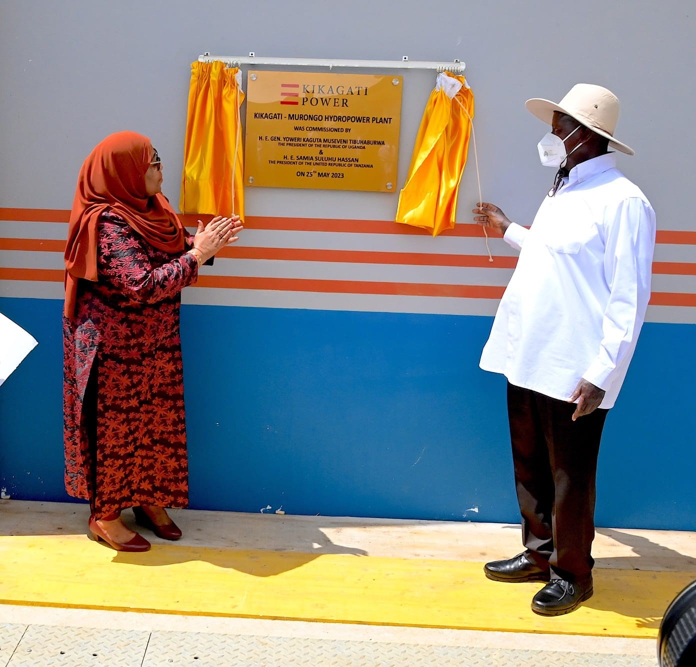 Museveni, Suluhu commission joint 14MW hydropower plant in Uganda - Vimarsana News