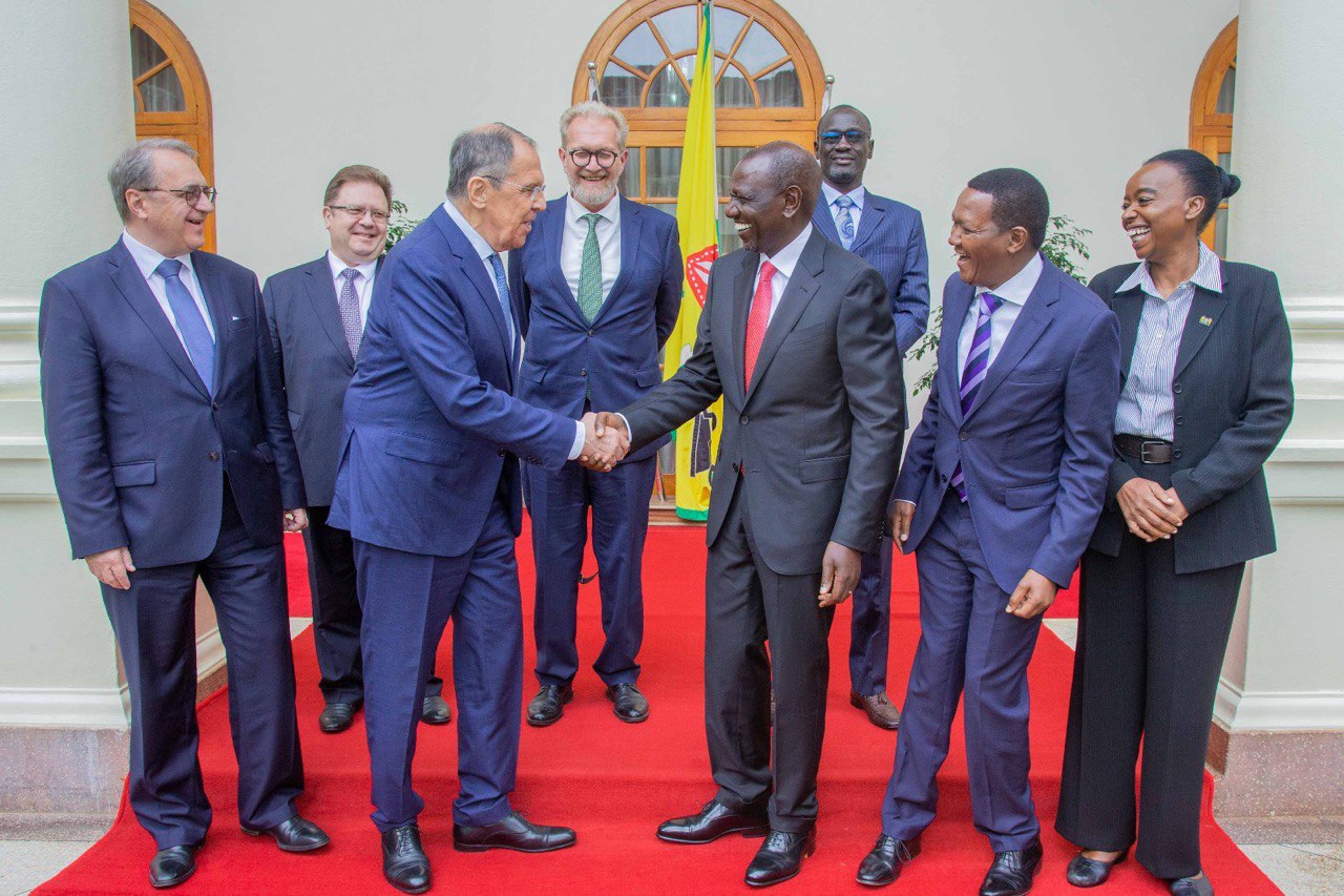 Lavrov in Nairobi as Russia-Ukraine contest heats up in Africa - Vimarsana News