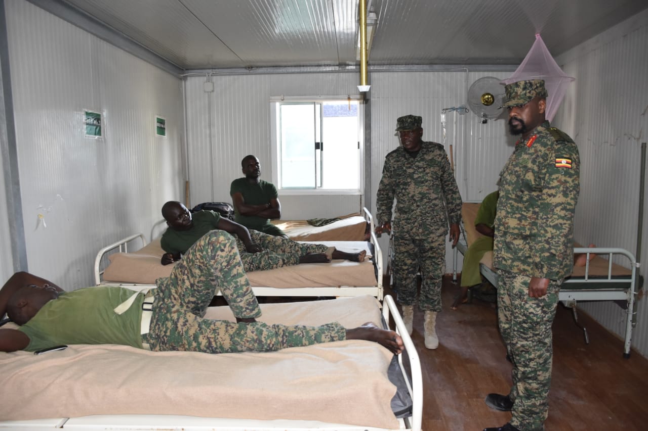 Muhoozi visits Uganda troops in Somalia after Al Shabaab attack - Vimarsana News