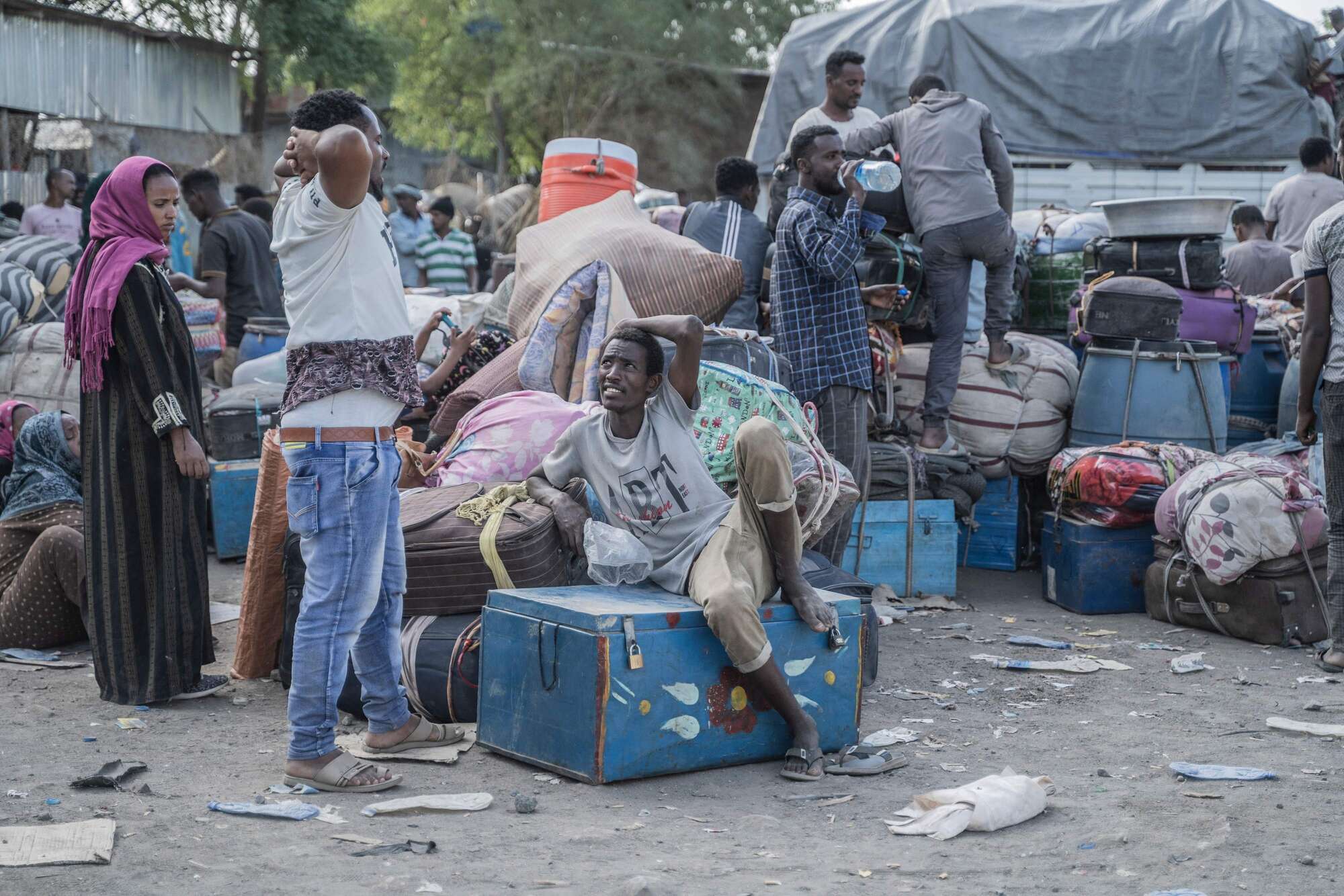 All eyes on raging conflict in Sudan with fears of cross-border displacements - Vimarsana News