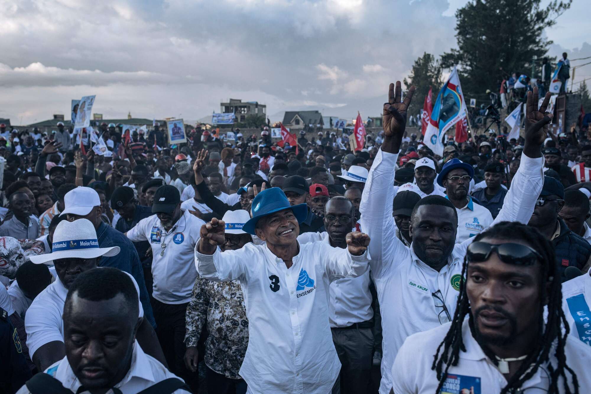 DRC presidential candidates campaign in the nation's restive east