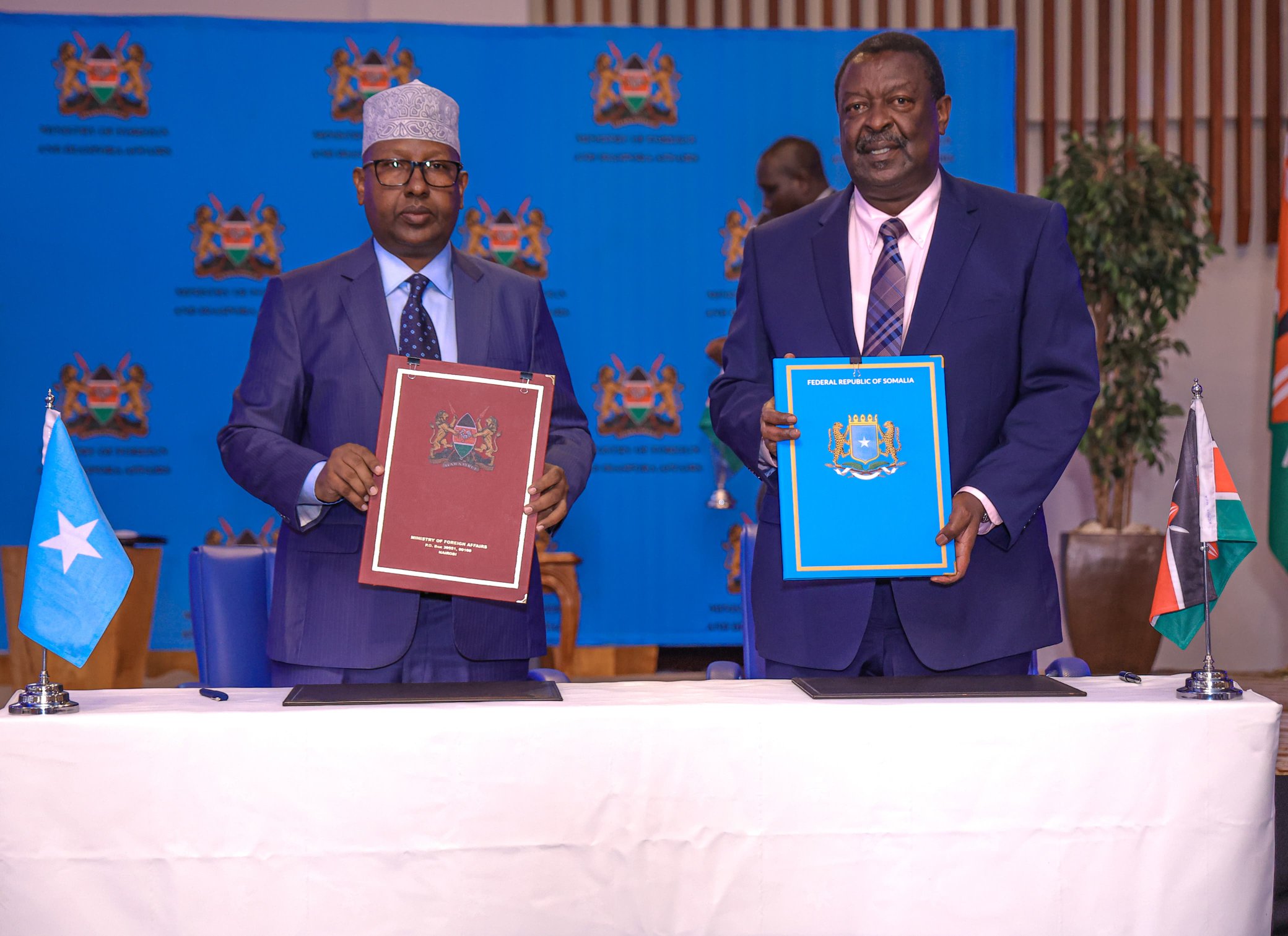 Kenya, Somalia sign deal on political consultations, education and defence