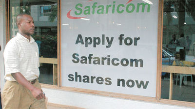 how do i sell my safaricom shares