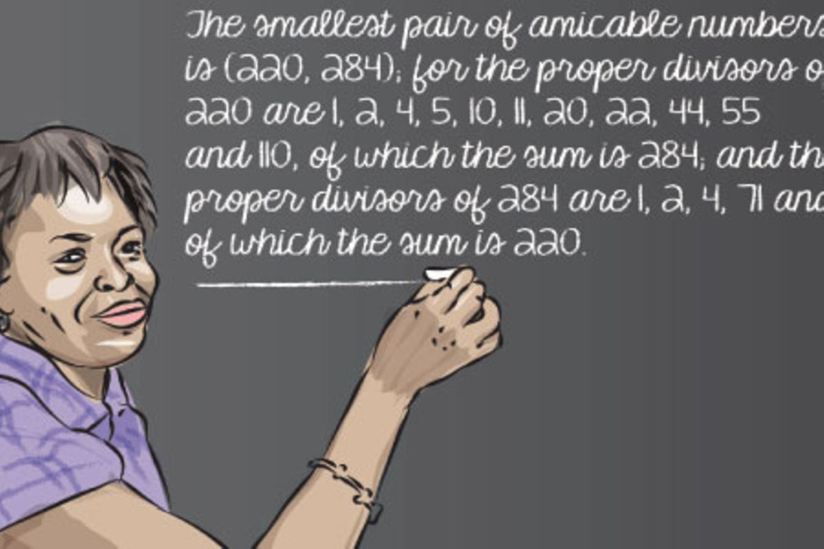 Women and the mathematical sciences should make an amicable pair in ...
