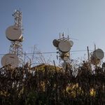 Communications tower.