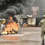 Uganda protests.