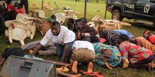 Uganda protests.