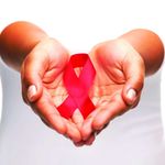 Red ribbon.