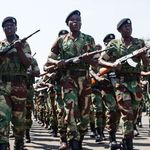 Zimbabwean soldiers.
