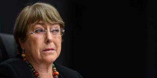 Michelle Bachelet.