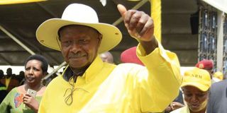 Yoweri Museveni.