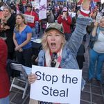 US protest.