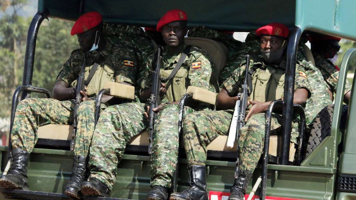 Uganda army.