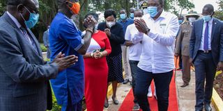 Uhuru Kenyatta.