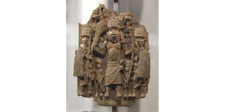 Benin bronze.