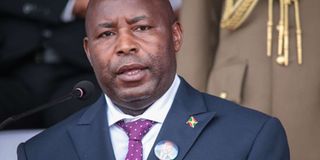 Evariste Ndayishimiye.