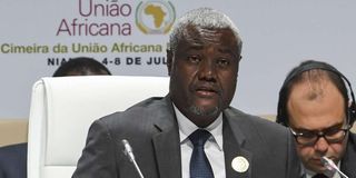 Moussa Faki Mahamat.