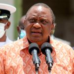 Uhuru Kenyatta.