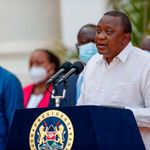Uhuru Kenyatta.