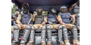 Uganda police