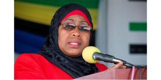 Samia Suluhu.