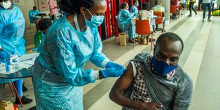 Covid-19 vaccination.