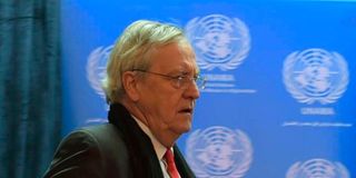 UN envoy Nicholas Haysom
