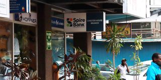 Spire Bank.