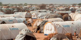 Dadaab refugee camp.