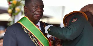 Emmerson Mnangagwa.