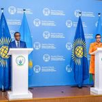 Vincent Biruta and Patricia Scotland.