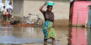 Burundi floods.