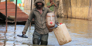 Burundi floods.