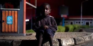 A lost child