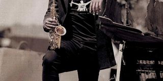 Ugandan saxophonist Joseph Kizito aka Joseph Sax. 