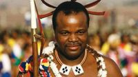 King Mswati III.
