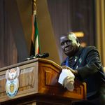 Zambia's President Kenneth David Kaunda