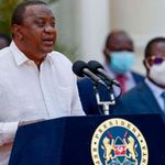 Kenya's President Uhuru Kenyatta.