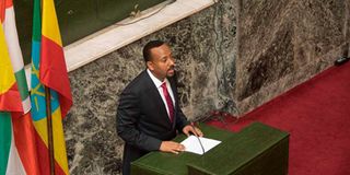 Ethiopia's Prime Minister Abiy Ahmed 