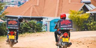 Ballistic Burgers riders.