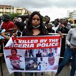 Demonstrations in Lagos against police violence