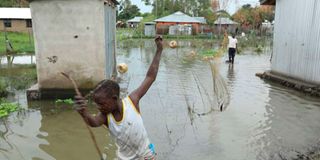 Floods in Lake Victoria basin.