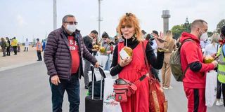 Romanian tourists 