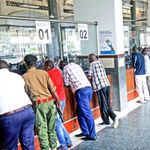 Kenyans at the Kenya Revenue Authority (KRA) Mombasa head office