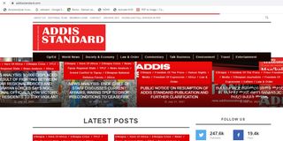 Addis Standard.